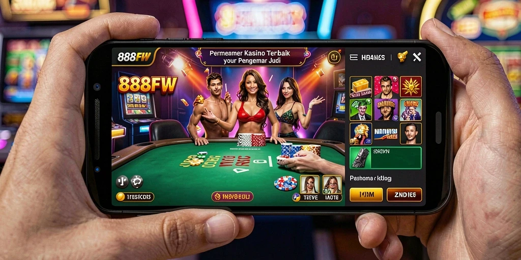 Screenshot gameplay menampilkan suasana Kasino yang seru dan menarik.