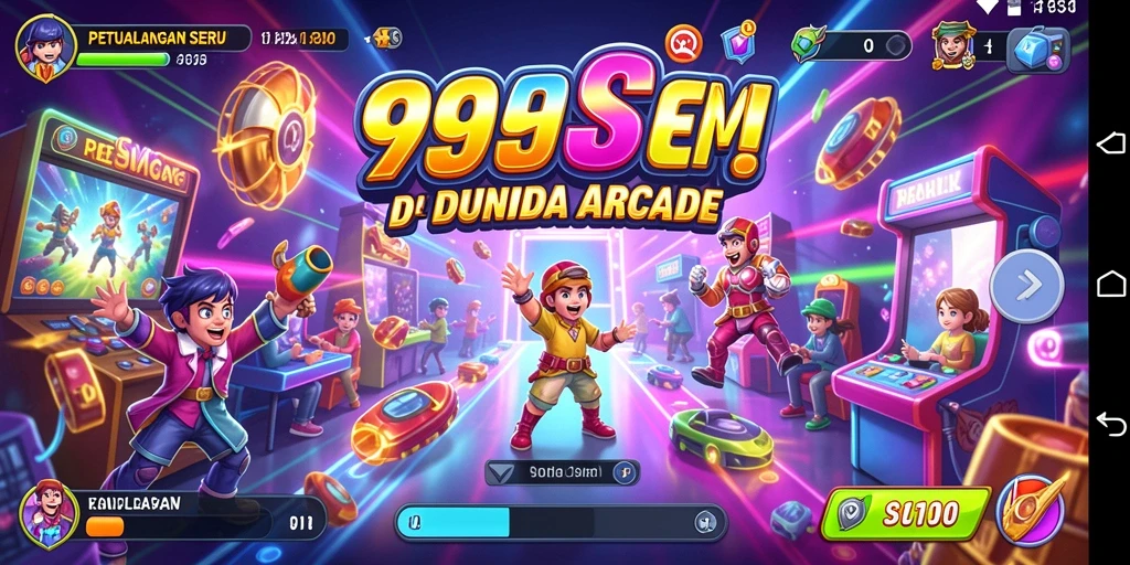 Tampilan gameplay <strong>99SL</strong> yang penuh aksi dan warna-warni.