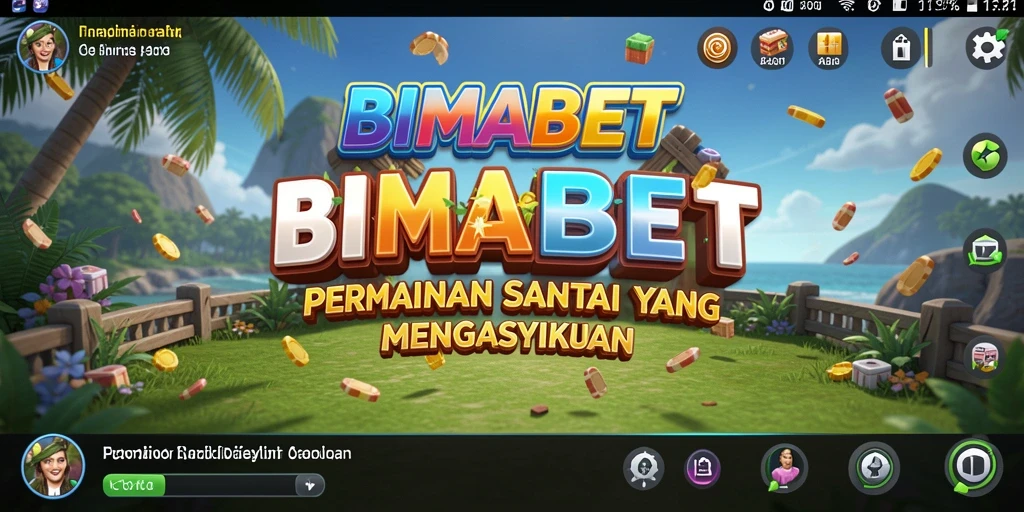 Tangkapan layar utama BIMABET menampilkan keseruan gameplay Casual.