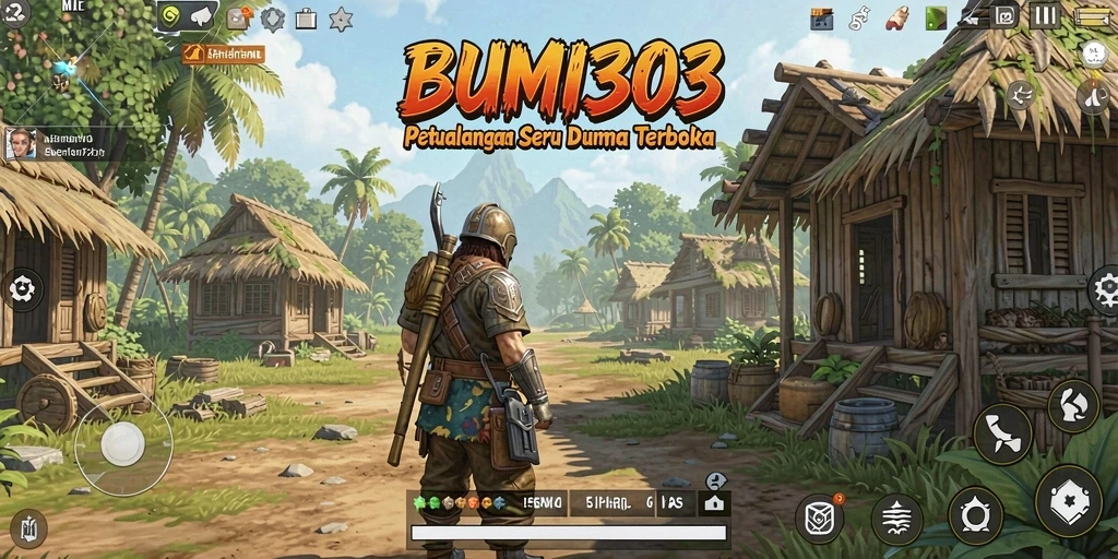 Gameplay seru dalam dunia terbuka BUMI303.