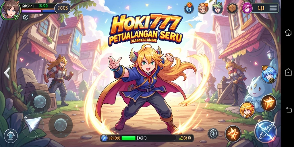 Gameplay HOKI777 yang penuh warna dan dinamis.