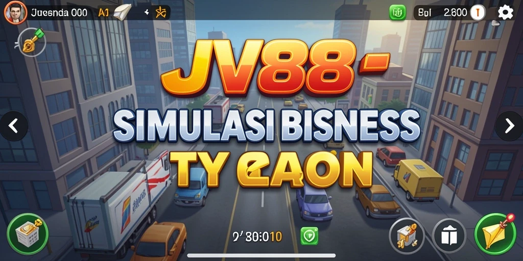 Screenshot JV88 menunjukkan momen seru gameplay Tycoon.