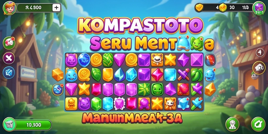 Gameplay seru KOMPASTOTO dengan grafis yang memukau.