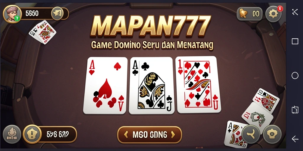 Tampilan gameplay seru di MAPAN777 yang memikat pemain.