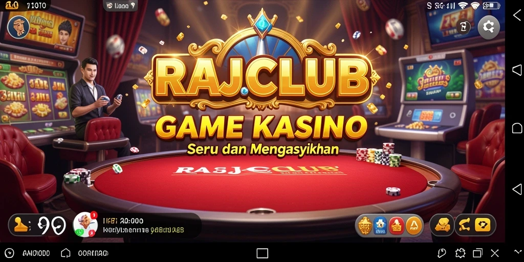 Tampilan gameplay RAJACLUB yang menarik dan mendebarkan.
