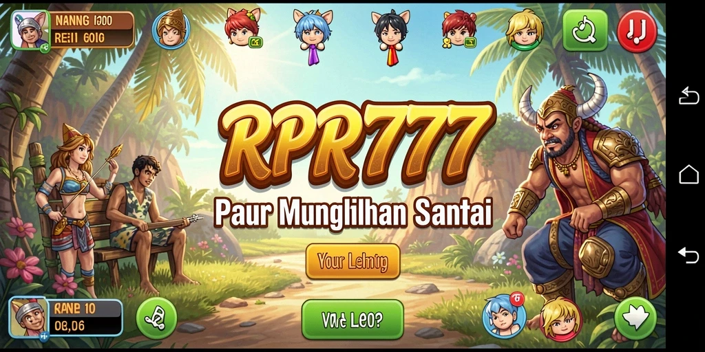 Tampilan menarik dan gameplay yang mengasyikkan di RPRP777.
